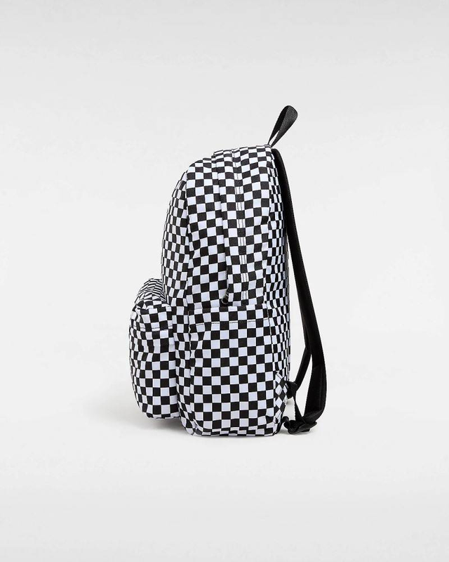 Old skool check backpack-null