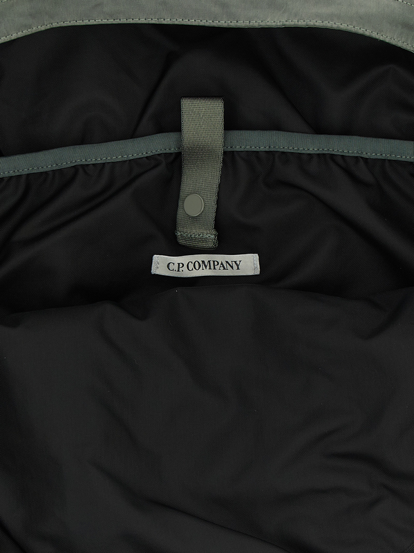 Bicolor polyamide backpack-null