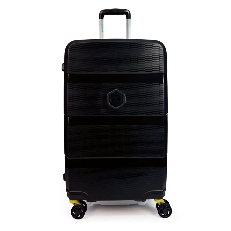 Bg berlin - zip&sup2; medium size (4 wheel), double security zipper, 69cm/26in luggage / suitcase, mustard-null