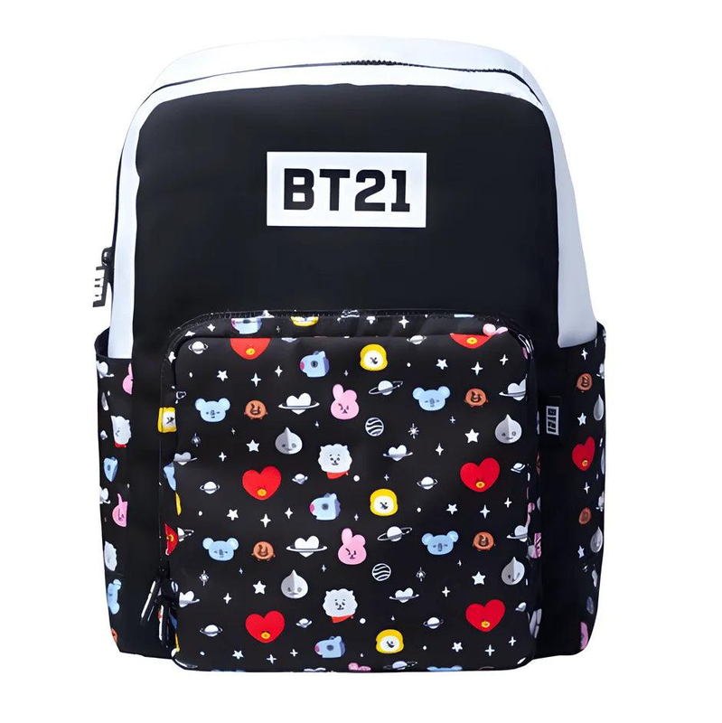 Bt21 cool collection unisex school backpack, , medium-null