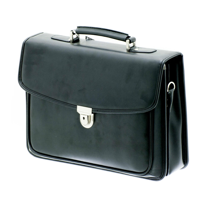 Product image: Τσάντα χαρτοφύλακας δερμάτινο 15 davidts μαύρο 462101-01-null