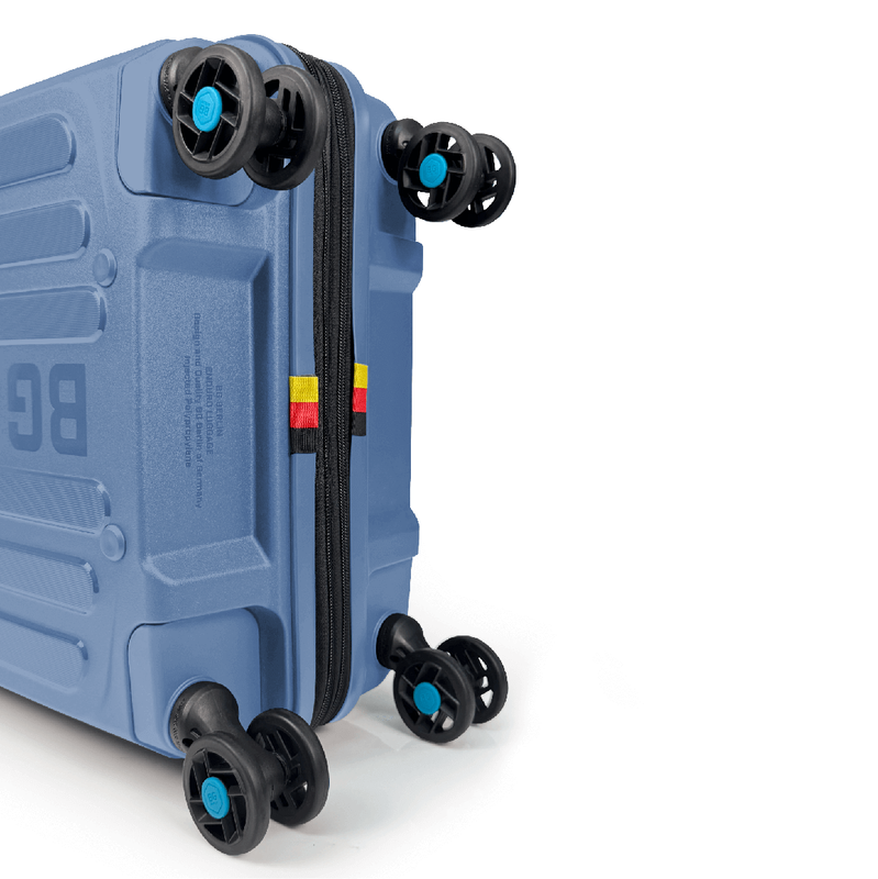 Bg berlin - neo enduro, buy 1 get 1 free promo, set of 2 luggages, ice blue-null
