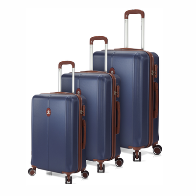 Σετ 3 βαλίτσες benzi μπλε bz5776, Blue, medium