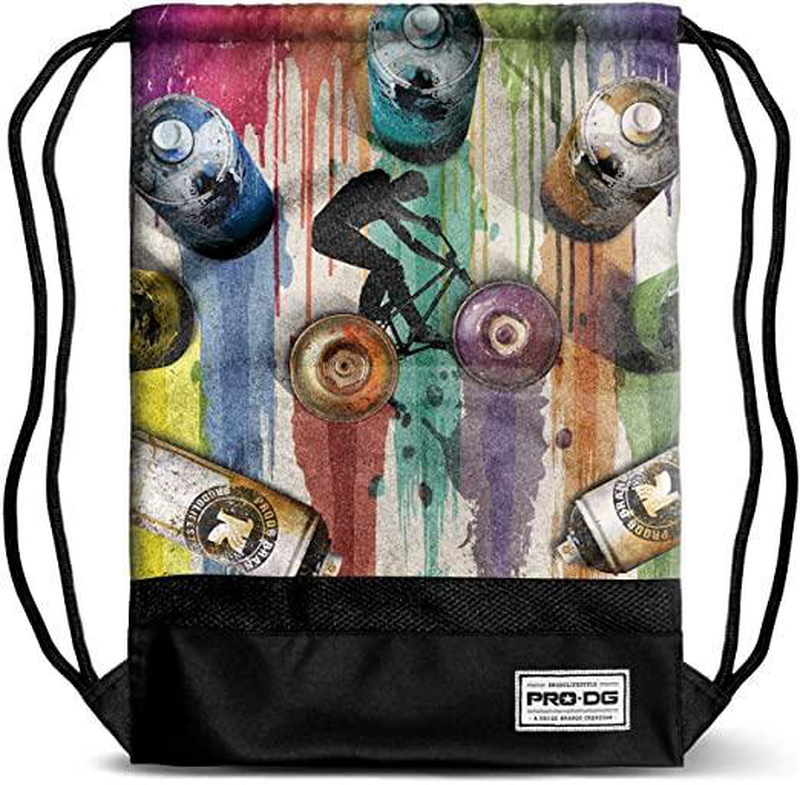 Product image: Prodg storm graffiti drawstring gym bag 48cm, , medium-null