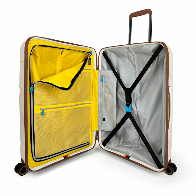 Product image: Bg berlin - ted medium size (4 wheel) 66cm/24in luggage, 15kg suitcase, beige/camel-null