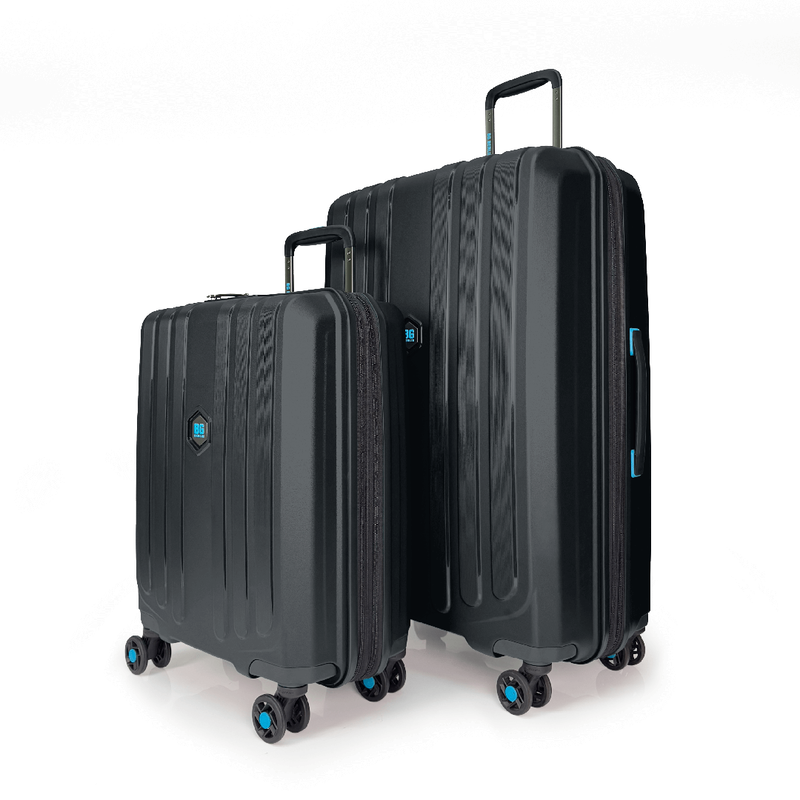 Bg berlin - neo enduro, buy 1 get 1 free promo, set of 2 luggages, black-null