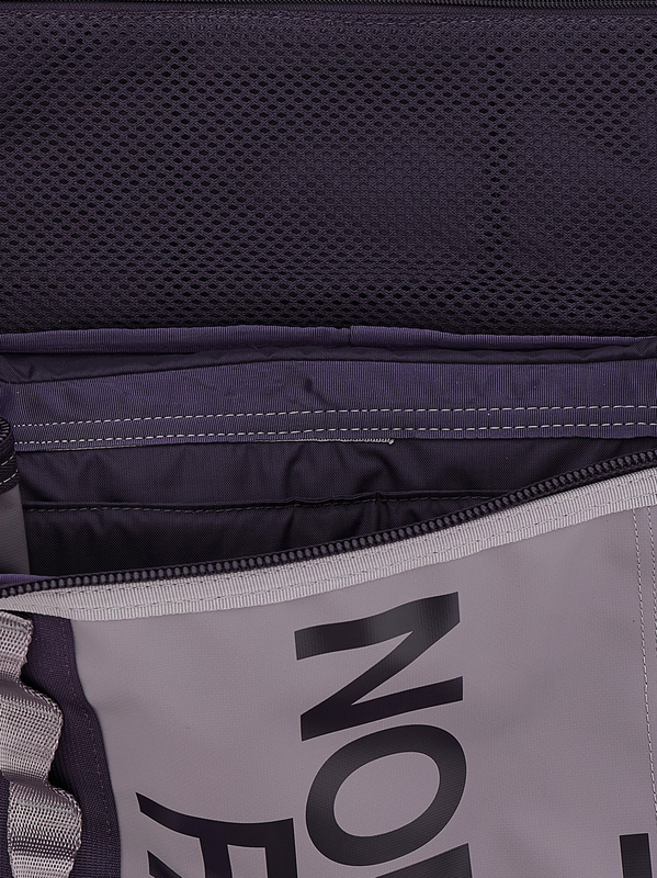 Purple polyester backpack-null