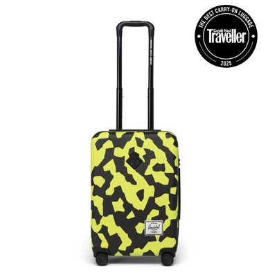Heritage hardshell large carry on luggage, Lime, medium