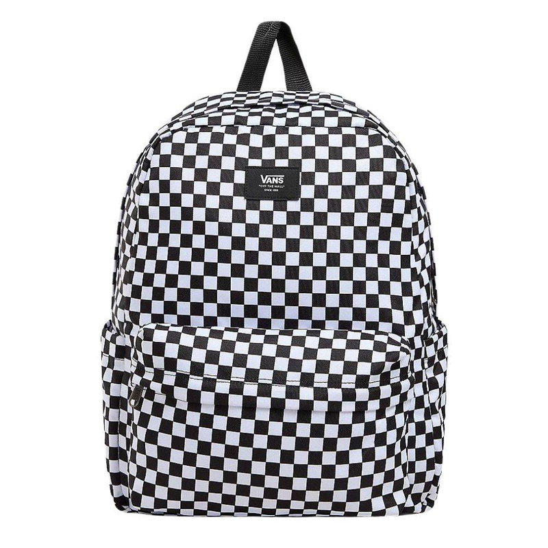 Old skool check backpack-null