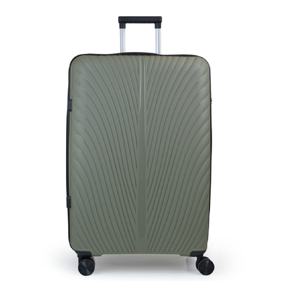 Aerocase - peacock, large size (4 wheel) 77cm/28in luggage, 20-23kg suitcase, green, Green, medium