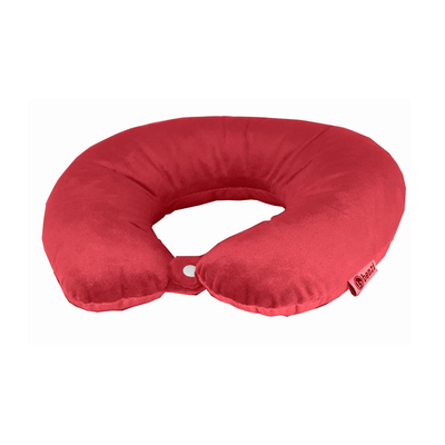 Μαξιλαράκι ταξιδίου benzi κόκκινο bz5318, Red, medium