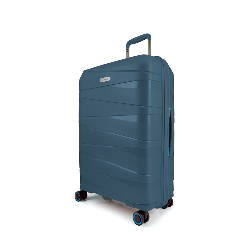 Product image: Bg berlin - ted large size & bg tumbler gift (4 wheel) 76cm/28in luggage, 20-23kg suitcase, cream/camel-null