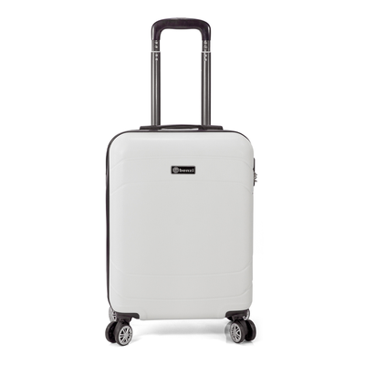 Βαλίτσα καμπίνας benzi λευκό bz5784, White, medium