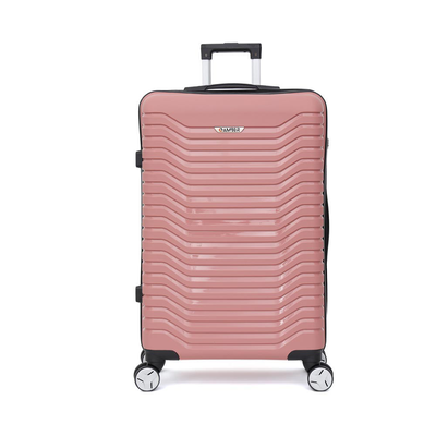 Βαλίτσα μεγάλη amber ροζ am1008, Pink, medium