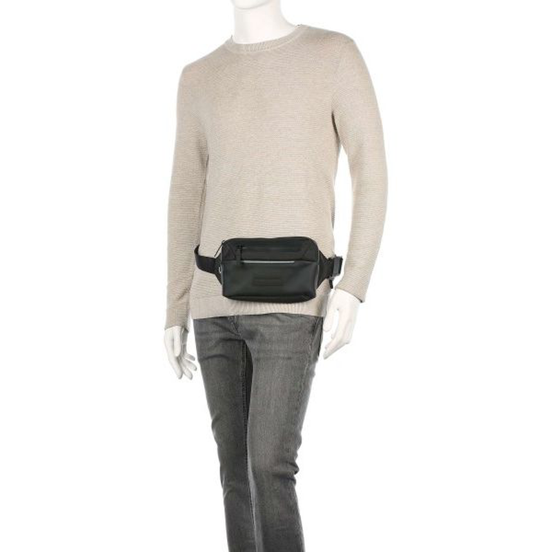 Porsche design urban eco belt bag black, , medium-null