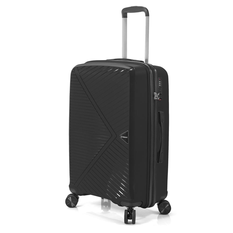 Βαλίτσα μεγάλη με προέκταση benzi μαύρο bz5710 image number null
