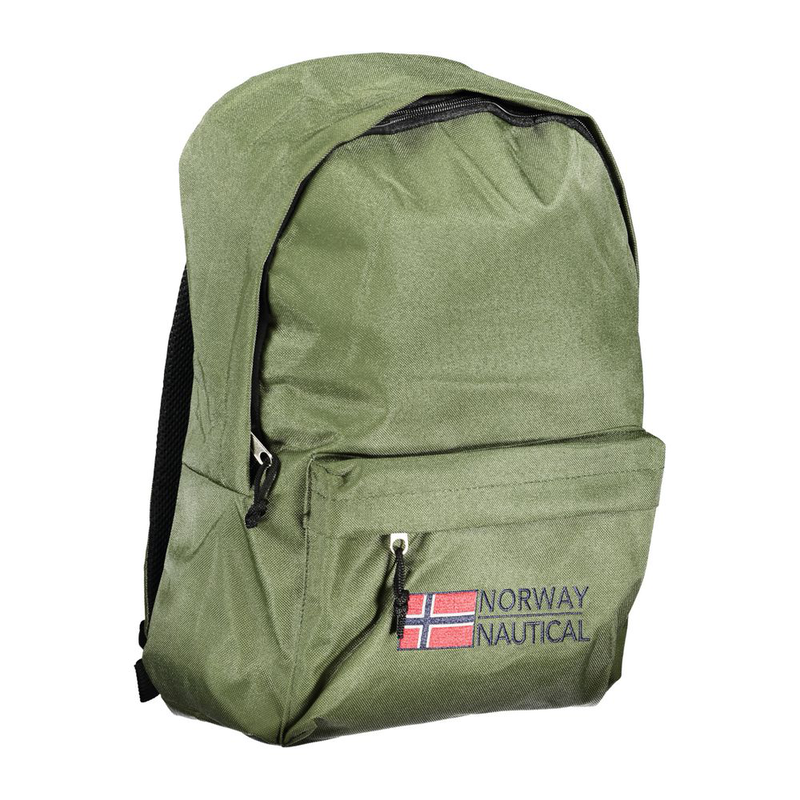 Verde polyester men's backpack-null