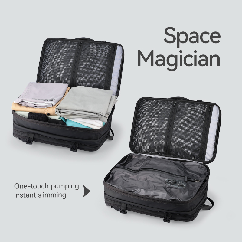 Mark ryden parallel xl expandable automatic suction Air bag vacuum compression version backpack 35l in cyprus-null