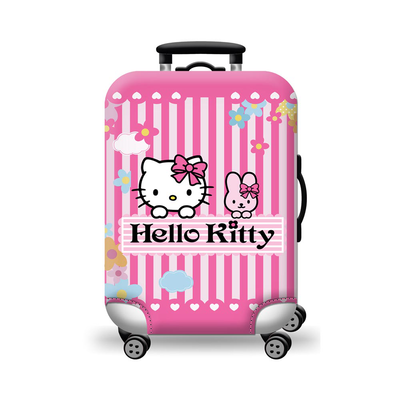 Κάλυμμα βαλίτσας small amber hello kitty stripes am317-01, , medium