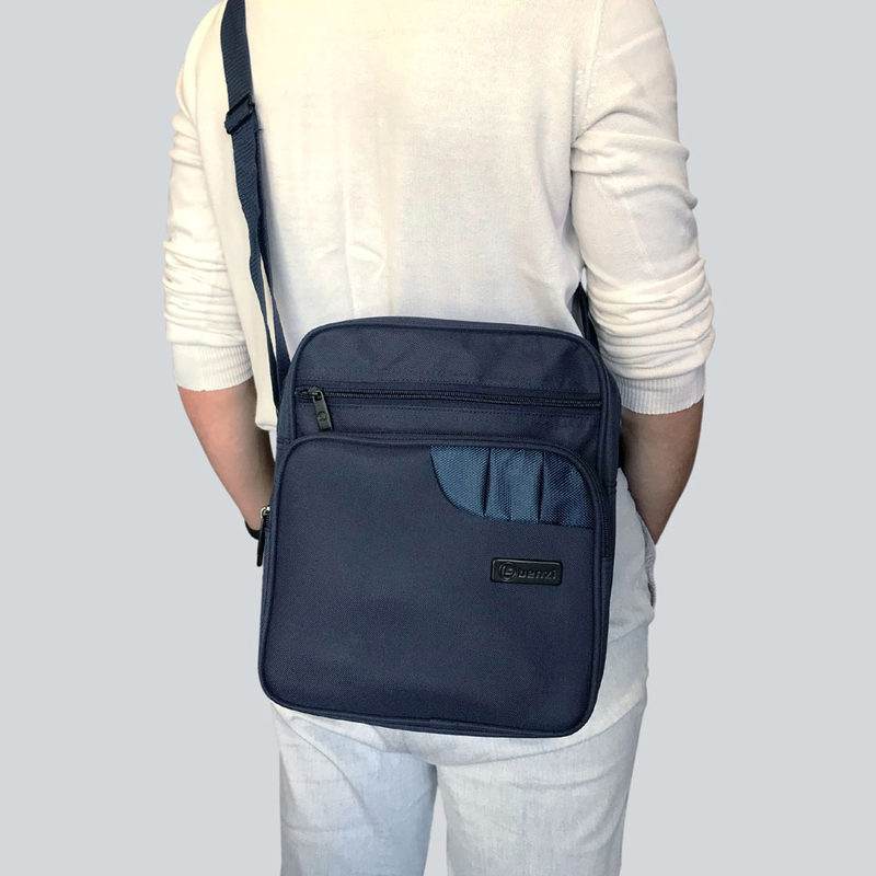 Τσάντα ώμου benzi μπλε bz5406-null