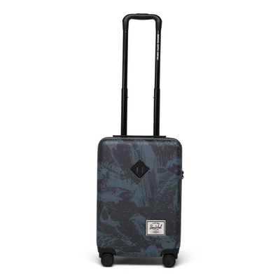 Heritage hardshell carry on luggage, Steel Grey, medium