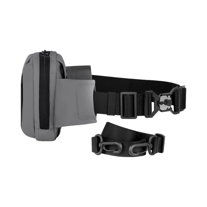 Travel essentials, belt bag, frost grey, , medium-null