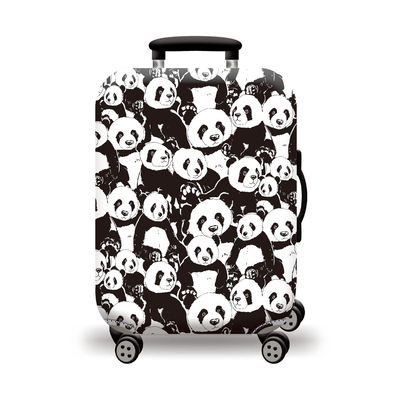 Κάλυμμα βαλίτσας medium amber white panda am772-02, , medium