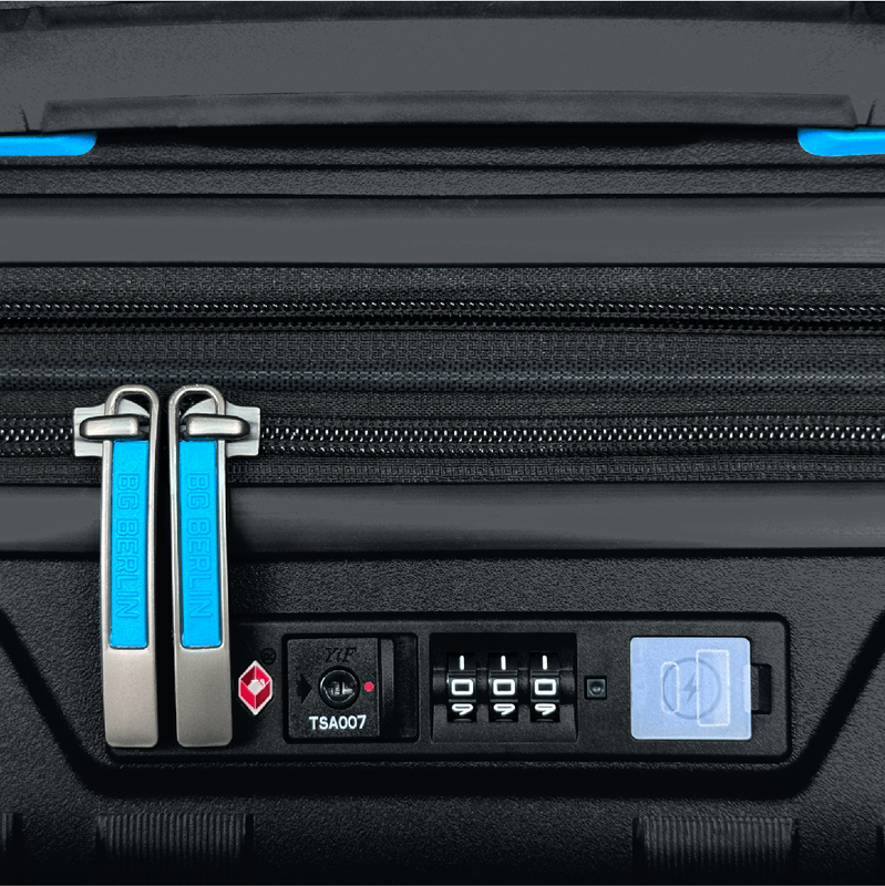 Bg berlin - neo enduro, buy 1 get 1 free promo, set of 2 luggages, black-null