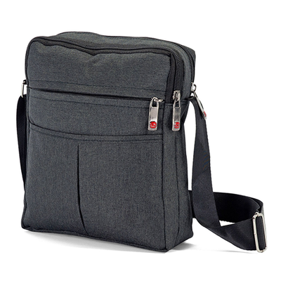 Τσαντάκι ώμου benzi γκρι bz5108, Grey, medium