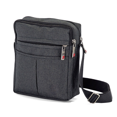 Τσαντάκι ώμου benzi γκρι bz5107, Grey, medium