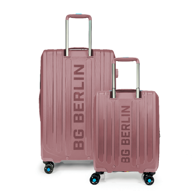 Product image: Bg berlin - neo enduro, buy 1 get 1 free promo, set of 2 luggages, dark pink-null