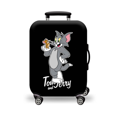 Κάλυμμα βαλίτσας small amber black tom and jerry am765-01, , medium