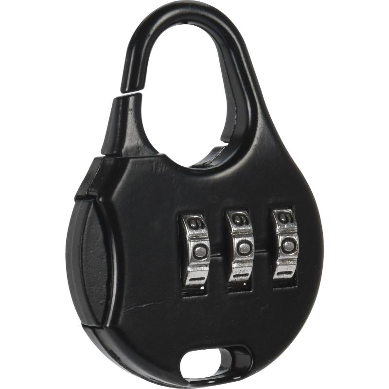 Lock set 2 pcs - black, , medium-null