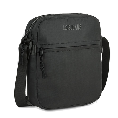 Τσαντάκι ώμου lois μαύρο 311021-01, Black, medium