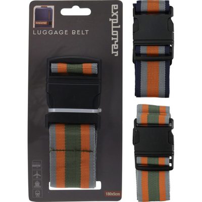 Suitcase belt 180x5cm - assorted colors, , medium