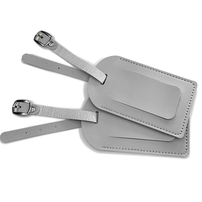 Σετ 2 eτικέτες αποσκευών benzi γκρι bz5843, , medium