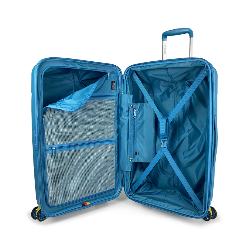 Bg berlin - zip&sup2; medium size (4 wheel), double security zipper, 69cm/26in luggage / suitcase, mustard-null