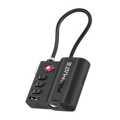 Taglock tsa luggage lock with smart precision tracking tag, works with find my app, , medium