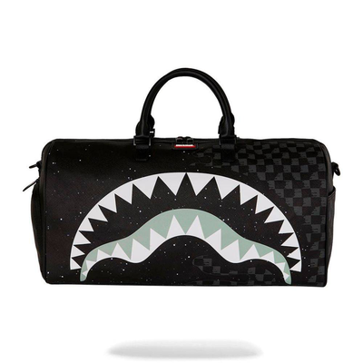 Deep space drip large duffle, Black, medium