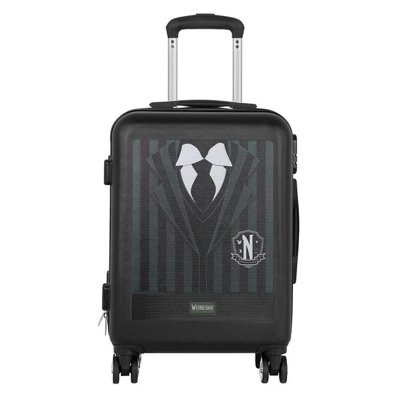 Wednesday uniform abs trolley suitcase 55cm, , medium-null