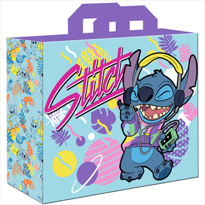 Cedra lilo  stitch - stitch - music - tote bag / shopping bag mix, , medium