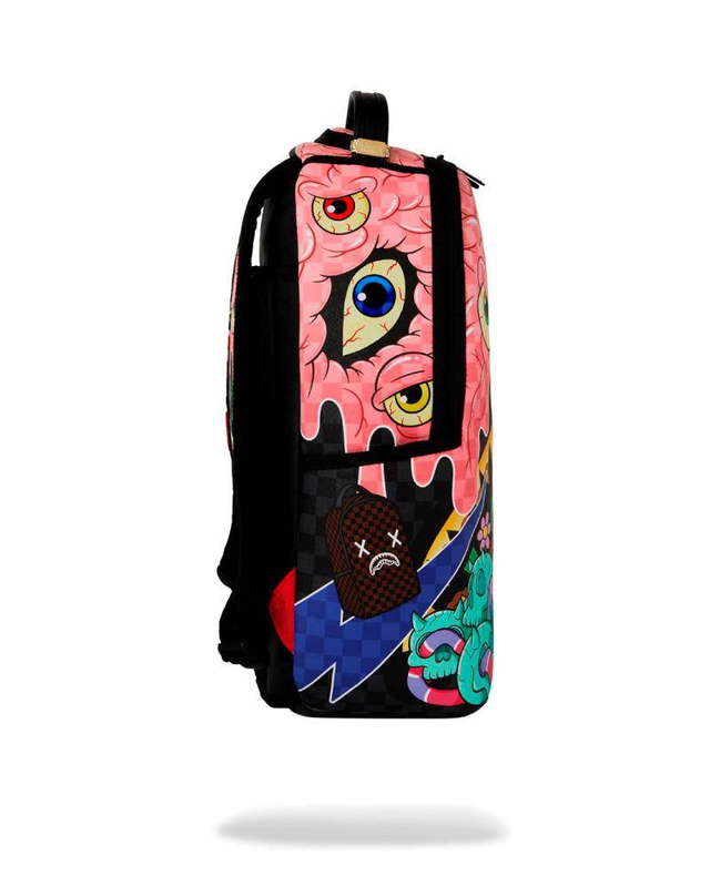 Sprayground zombie collage dlxsv backpack-null