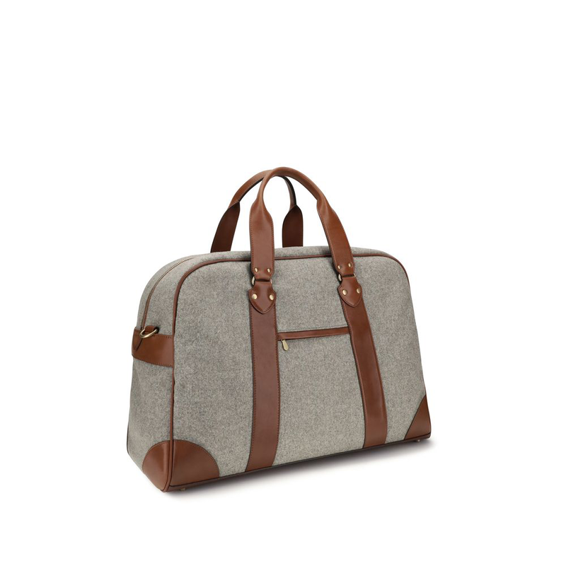 Beige wool oves aries luggage and travel-null