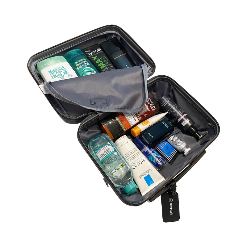 Beauty case benzi &rho;&omicron;&zeta;/&chi;&rho;&upsilon;&sigma;ό bz5330-null