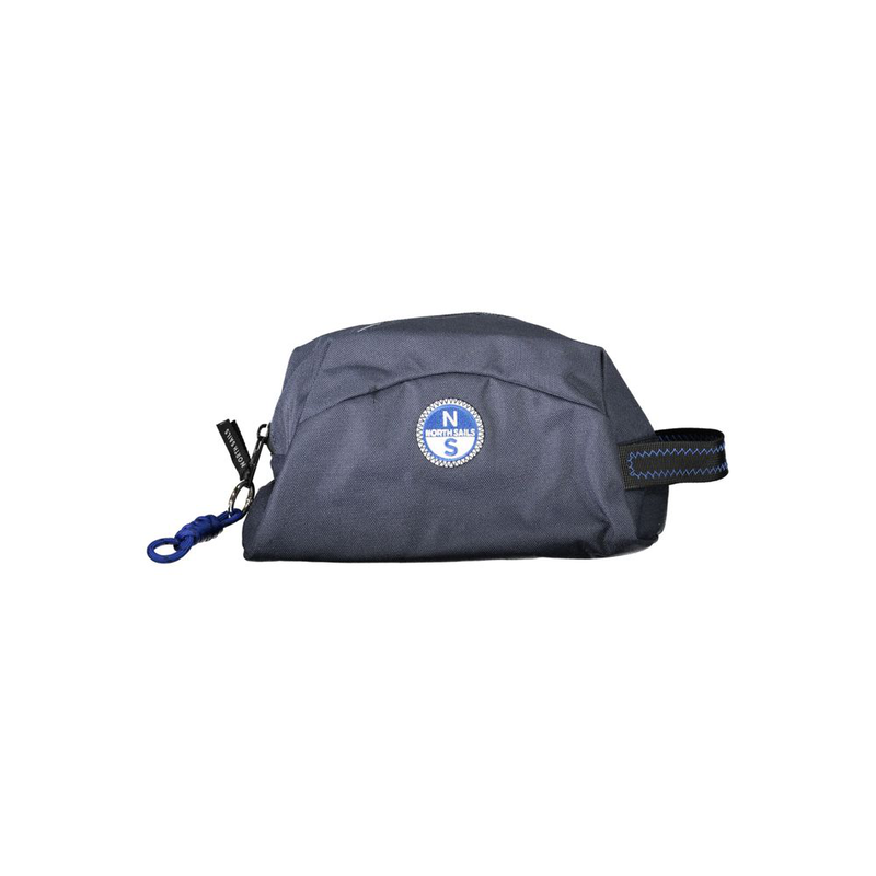 Black polyester men's backpack-null