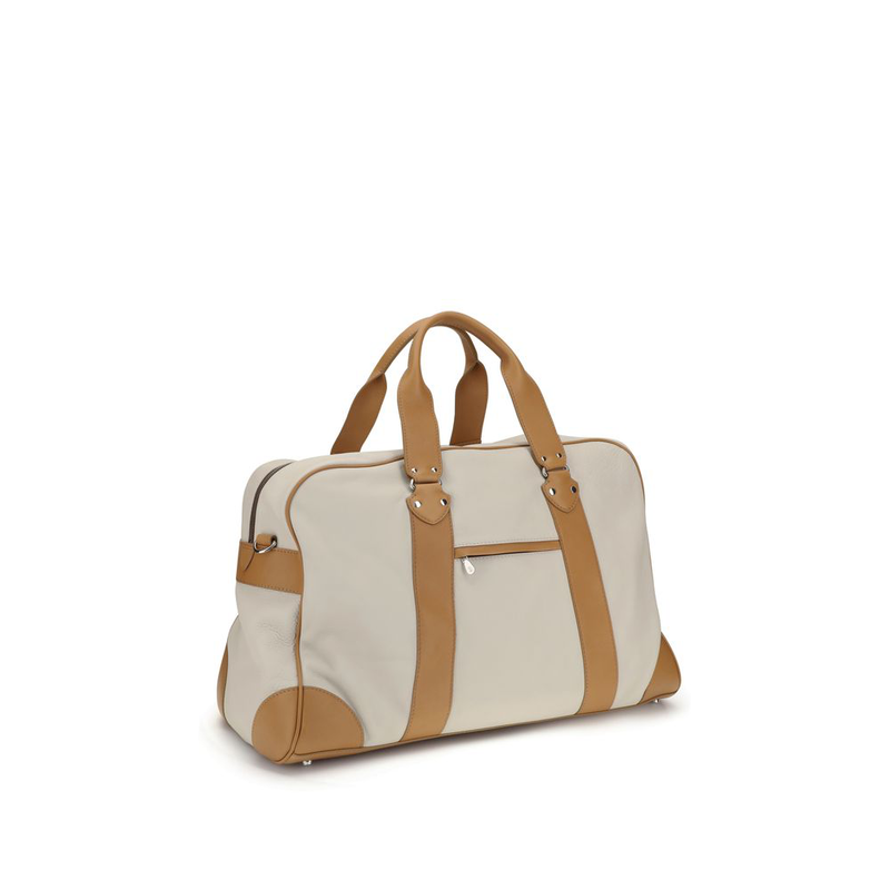 Beige calf leather bos taurus luggage and travel-null