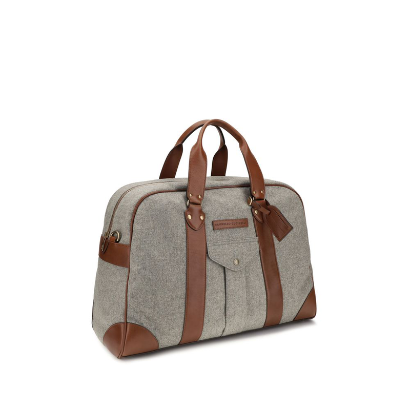 Beige wool oves aries luggage and travel-null
