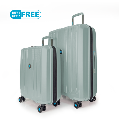 Bg berlin - neo enduro, buy 1 get 1 free promo, set of 2 luggages, mint, Mint, medium
