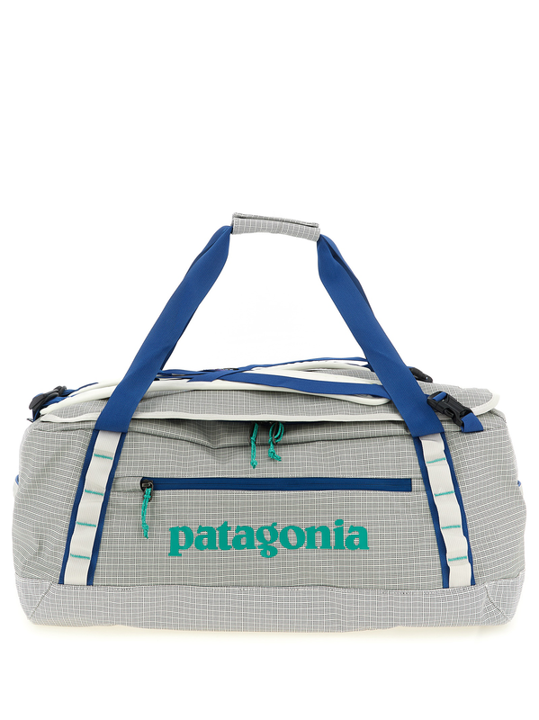 Gray polyester backpack-null