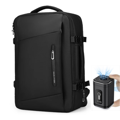 Mark ryden infinity xl Air bag vacuum compression version backpack 35l + Air pump included, Black, medium